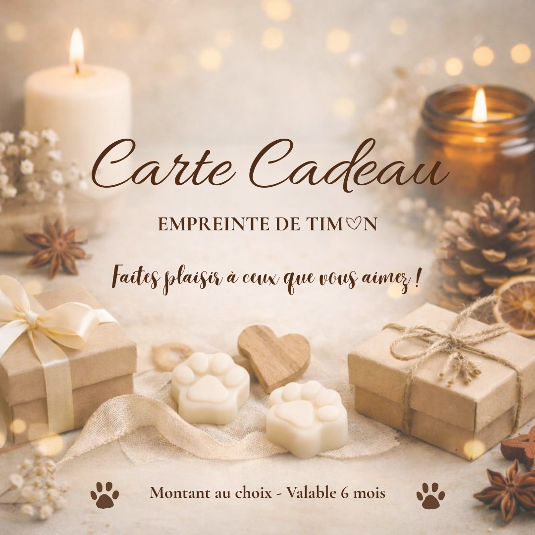 Carte cadeau - Empreinte de Timon 🐾