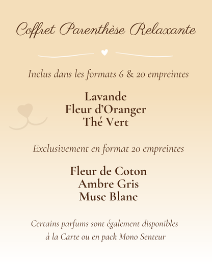 🫧 PARENTHÈSE RELAXANTE - Coffret Signature