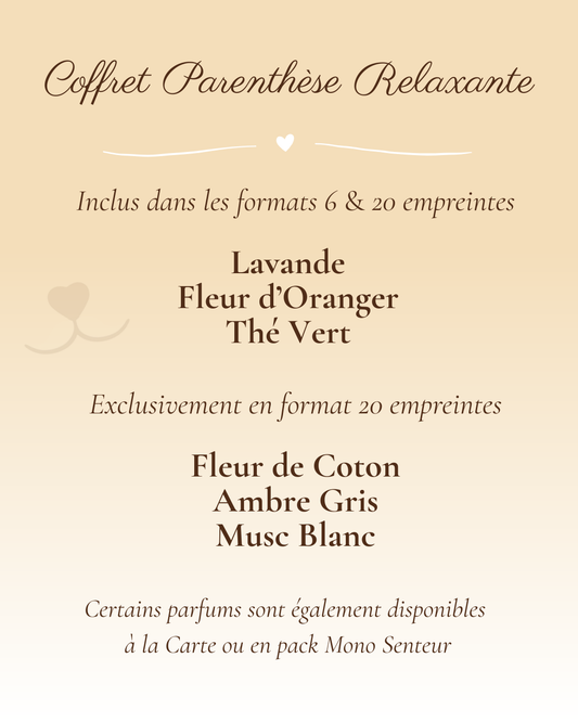 🫧 PARENTHÈSE RELAXANTE - Coffret Signature