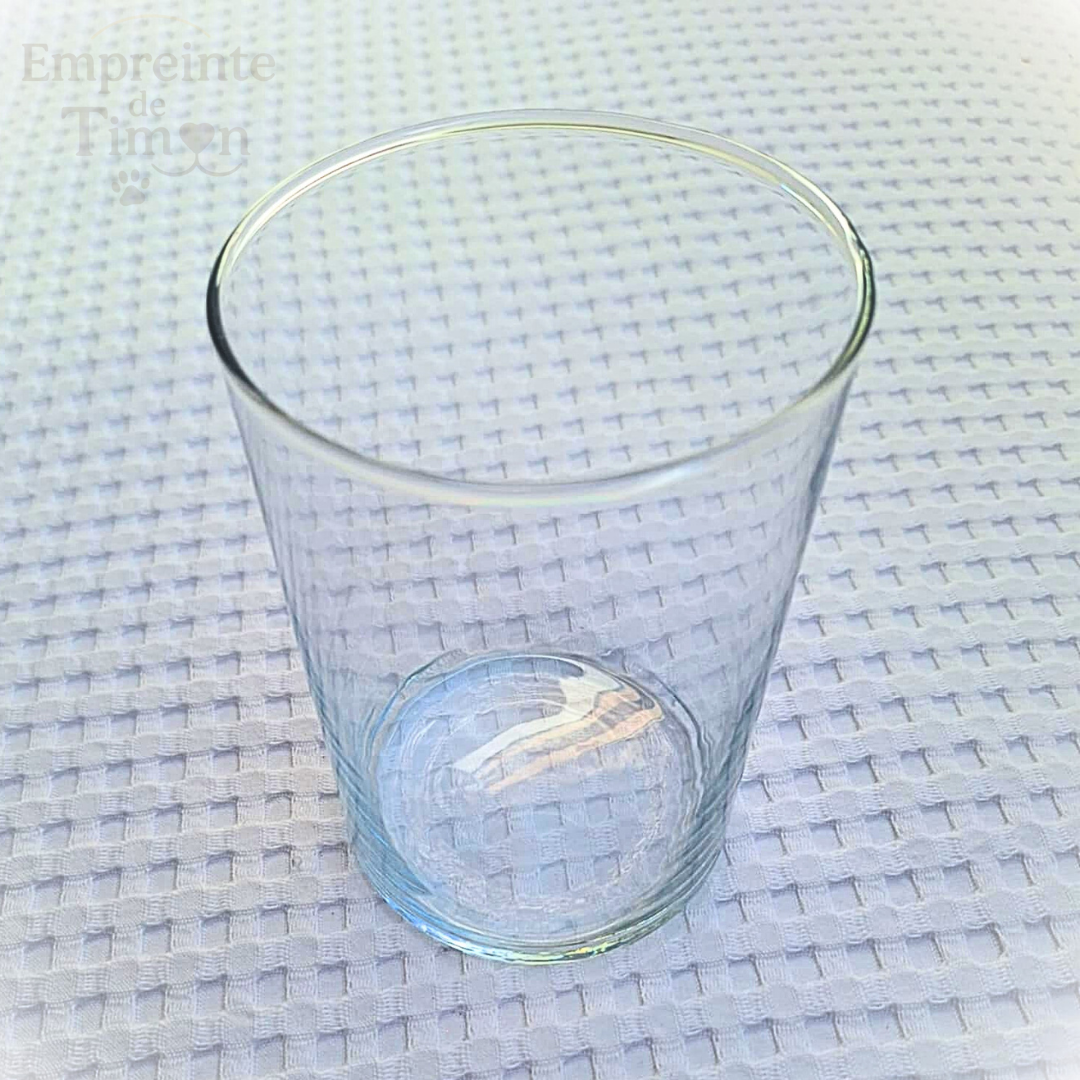 Support en verre - Cylindre