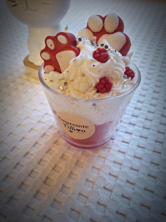 Nuage d'Empreinte - Pot moyen en verre